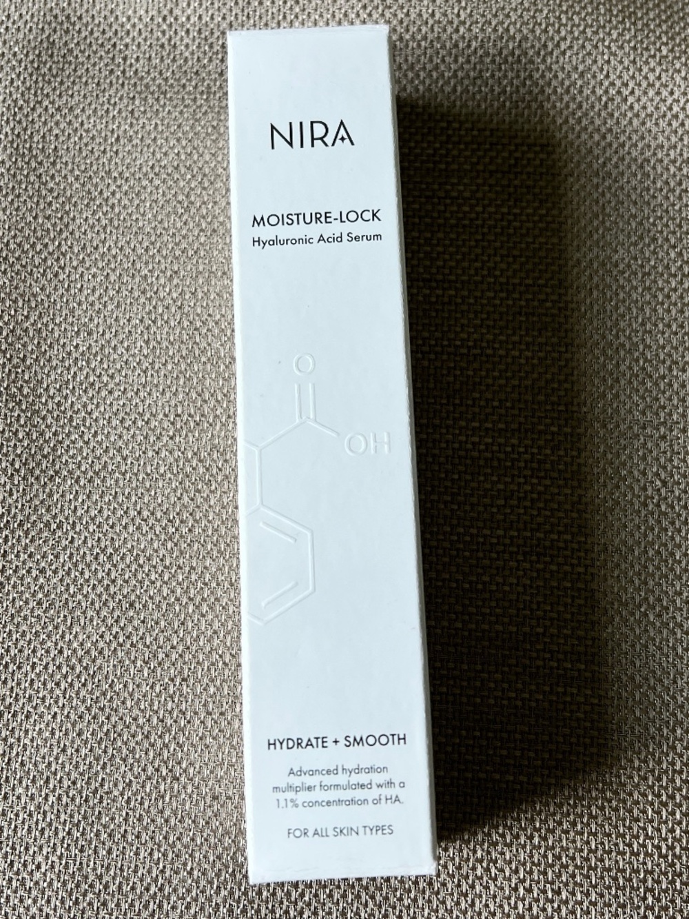 NIRA Moisture-Lock Hyaluronic Acid Serum - New in Box  50 mL / 1.7 fl oz
